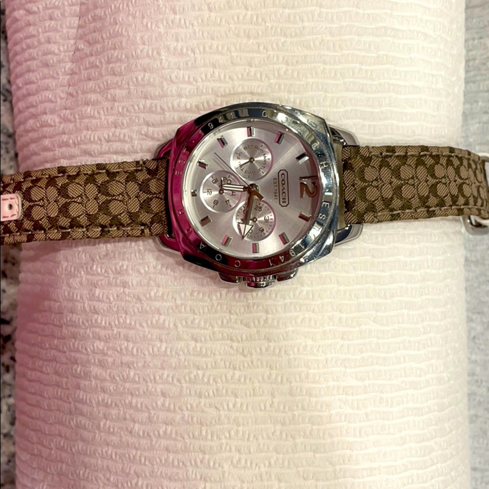 Coach Monogram Watch